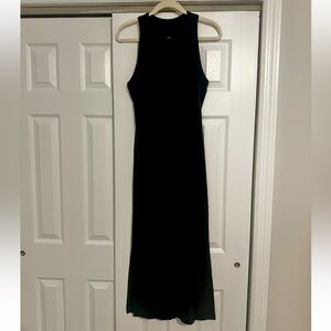 Lululemon Black Sleeveless Maxi Dress - sweat wicking material